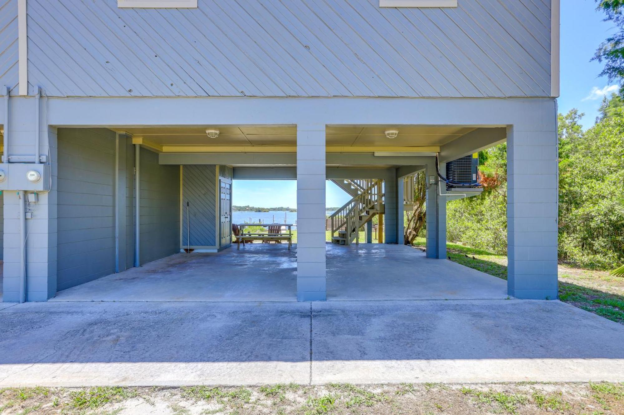Waterfront Cedar Key Duplex Home Grill And Dock! Dış mekan fotoğraf